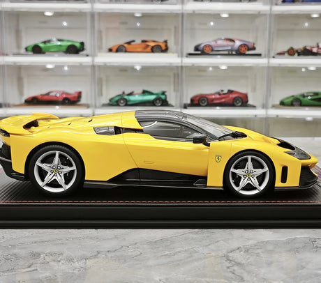 MR Collezione Ferrari 2025 F80 Coupe Giallo 1:18 – Modello in resina collezionabile (MR Collection)
