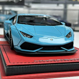 MR kokoelma Lamborghini 2014 Huracan LP610-4 LB-Works Blue 1:18 – keräilyhartsimalli (MR Collection)