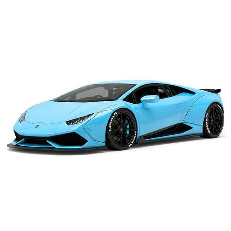 MR kokoelma Lamborghini 2014 Huracan LP610-4 LB-Works Blue 1:18 – keräilyhartsimalli (MR Collection)