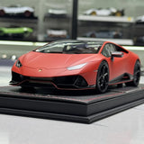 MR Collectie Lamborghini 2019 Huracan EVO Orange 1:18 – Verzamelbare Resin Modelresin (MR Collection)