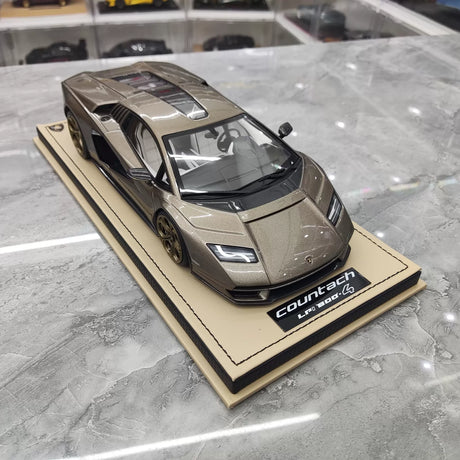 مجموعة MR Lamborghini 2021 Countach LPI 800-4 Gold 1:18 – راتنج نموذجي قابل للجمع (MR Collection)