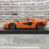 MR Collection Lamborghini 2021 Countach LPI 800-4 Orange 1:18 – Collectible Resin Model Resin