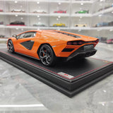MR Collection Lamborghini 2021 Countach LPI 800-4 Orange 1:18 – Collectible Resin Model Resin