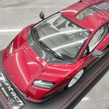 مجموعة MR Lamborghini 2021 Countach LPI 800-4 Red 1:18 – راتنج نموذج قابل للجمع (MR Collection)