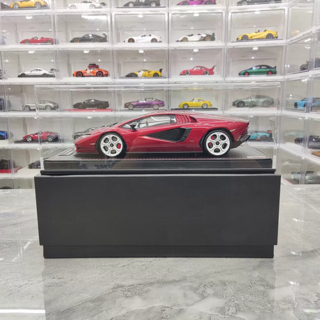 مجموعة MR Lamborghini 2021 Countach LPI 800-4 Red 1:18 – راتنج نموذج قابل للجمع (MR Collection)