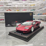 مجموعة MR Lamborghini 2021 Countach LPI 800-4 Red 1:18 – راتنج نموذج قابل للجمع (MR Collection)