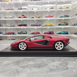 مجموعة MR Lamborghini 2021 Countach LPI 800-4 Red 1:18 – راتنج نموذج قابل للجمع (MR Collection)
