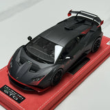مجموعة MR Lamborghini 2021 هوراكان STO بلاك 1:18 – نموذج راتنج قابل للجمع (MR Collection)
