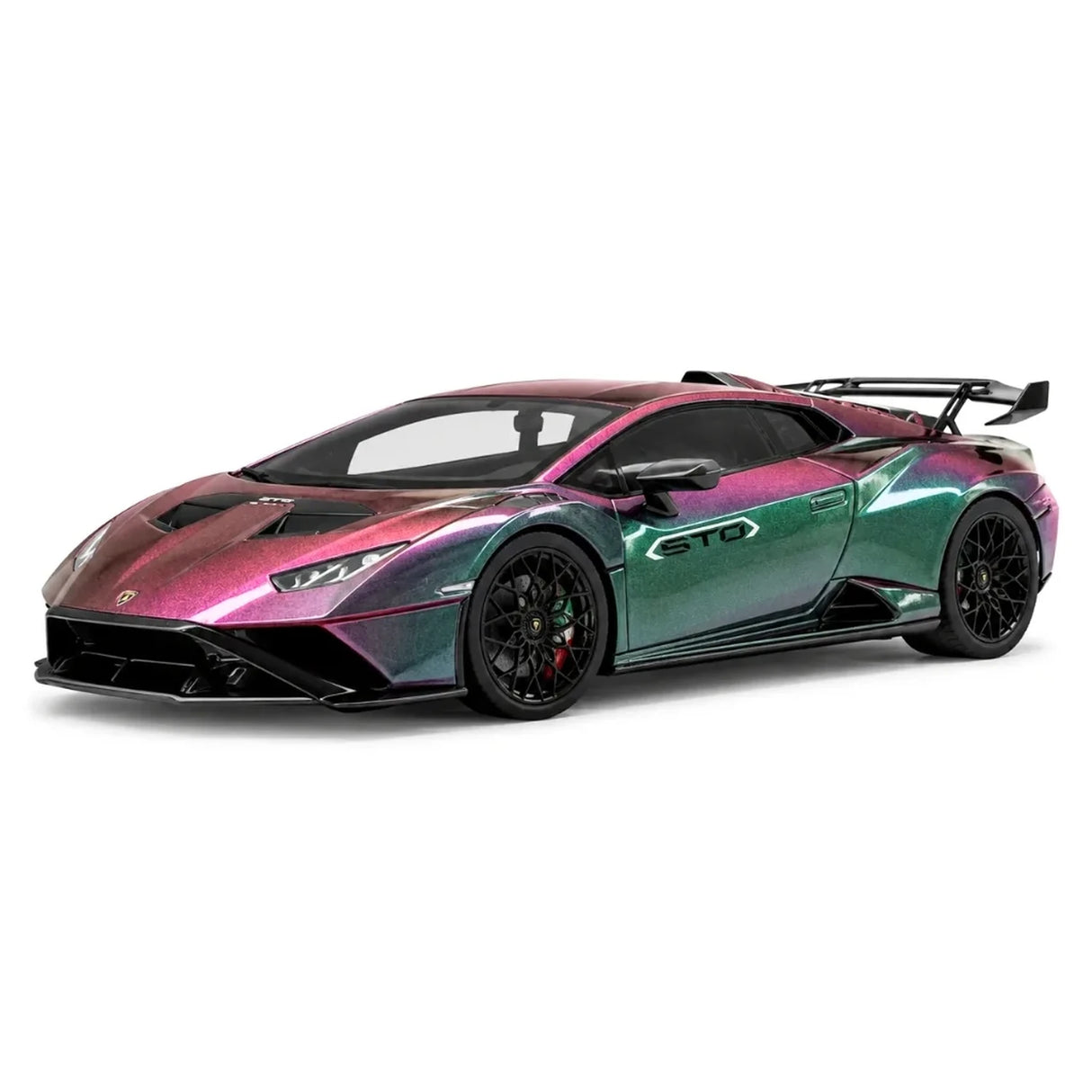 MR المجموعة Lamborghini 2021 هوراكان STO كاميليون 1:18 – نموذج راتنج قابل للجمع (MR Collection)