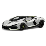 مجموعة MR Lamborghini 2024 Revuelto Gray 1:18 – راتنج نموذجي قابل للجمع (MR Collection)