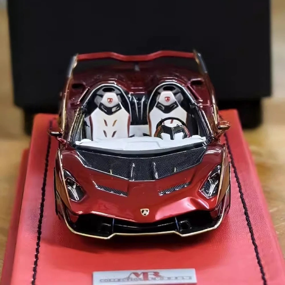 [MR Collection] 1:43 Lamborghini 2021 SC20 punainen pienoismalli Hartsi