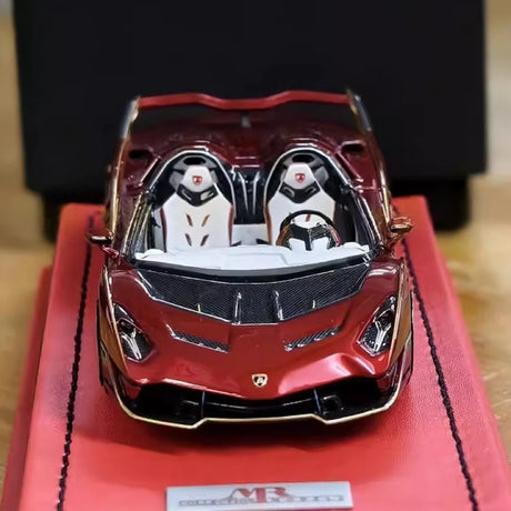 [MR Collection] 1:43 Lamborghini 2021 SC20 Red Model Car Resin