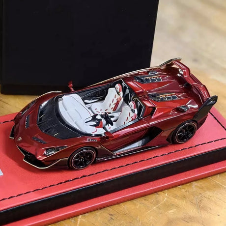 [MR Collection] 1:43 Lamborghini 2021 SC20 Red Model Car Resin