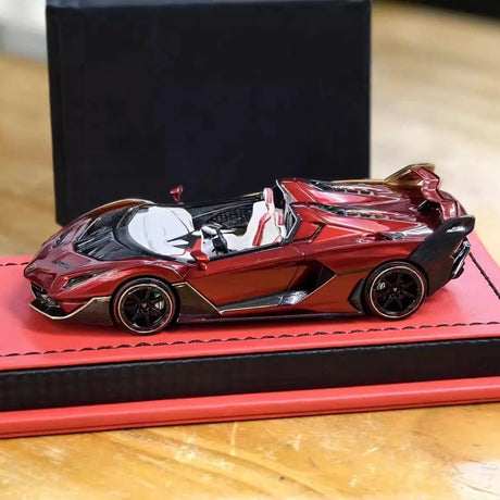 [MR Collection] 1:43 Lamborghini 2021 SC20 Red Model Car Resin