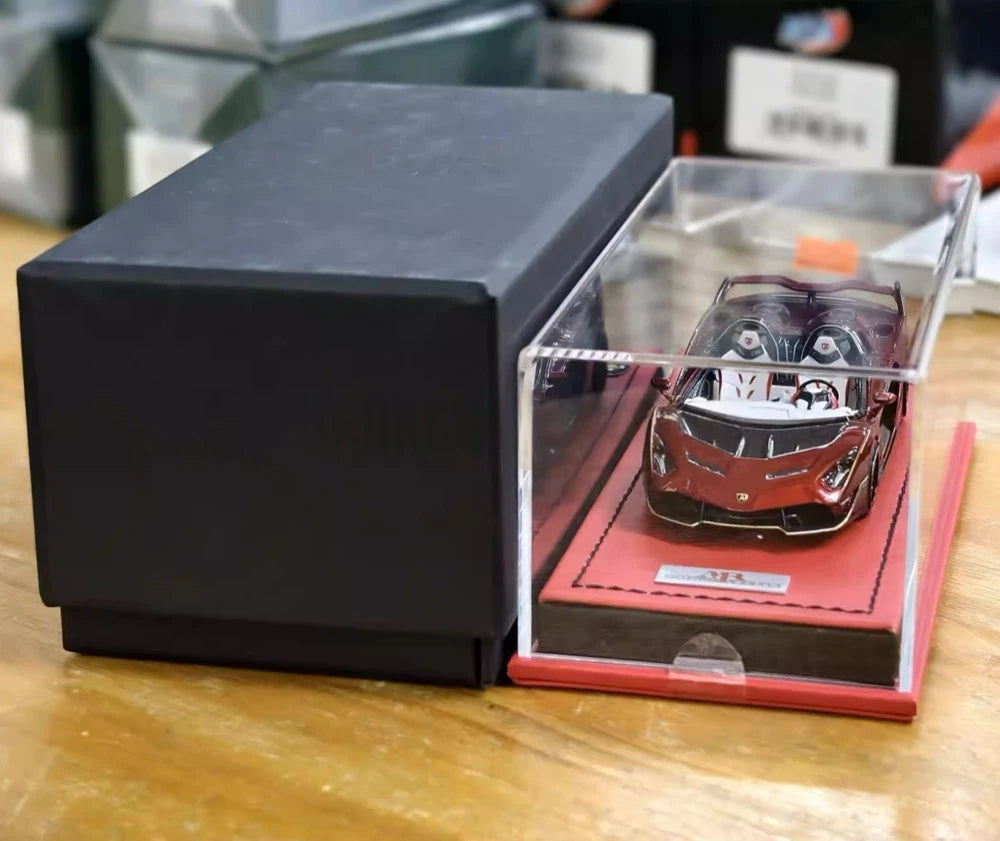 [MR Collection] 1:43 Lamborghini 2021 SC20 Red Model Car Resin