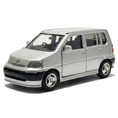 [Mtech] 1:43 Honda 1998 S-MX Lowdown Silver Model Car Die-Cast