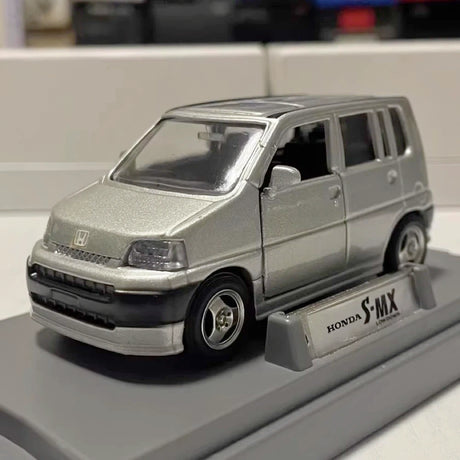 [Mtech] 1:43 Honda 1998 S-MX Lowdown Silver Model Car Die-Cast