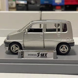 [Mtech] 1:43 Honda 1998 S-MX Lowdown Silver Model Car Die-Cast