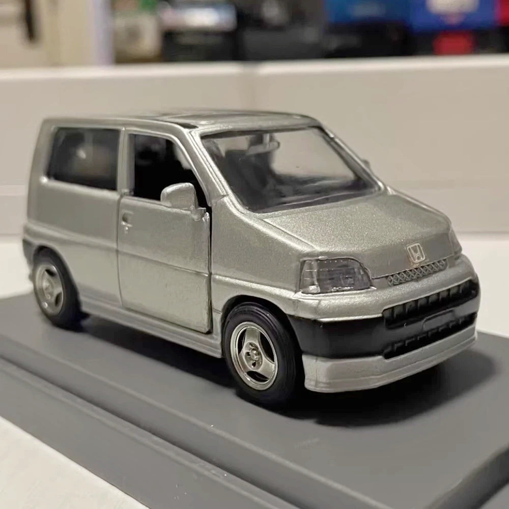 [Mtech] 1:43 Honda 1998 S-MX Lowdown Silver Model Car Die-Cast