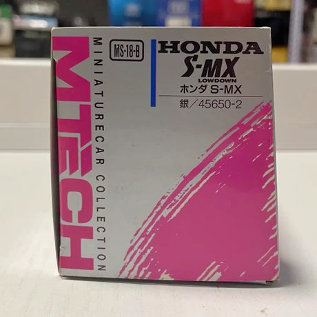 [Mtech] 1:43 Honda 1998 S-MX Lowdown Silver Model Car Die-Cast