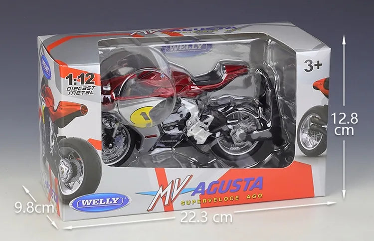 1:12 MV Agusta 2022 Superveloce AGO Motorcycle Model