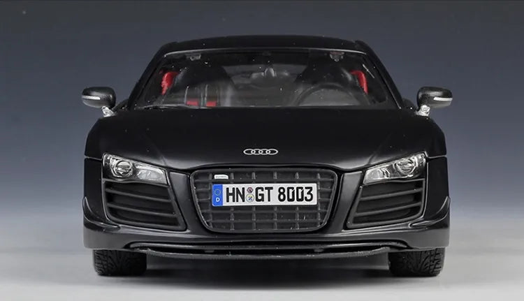 [Maisto] 1:18 Audi 2006 R8 GT Black Model Car Die-Cast