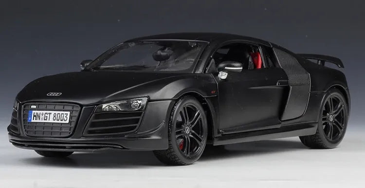 [Maisto] 1:18 Audi 2006 R8 GT Black Model Car Die-Cast