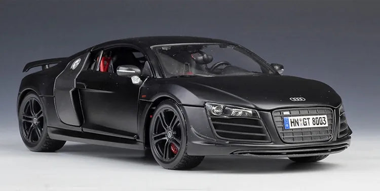 [Maisto] 1:18 Audi 2006 R8 GT Black Model Car Die-Cast