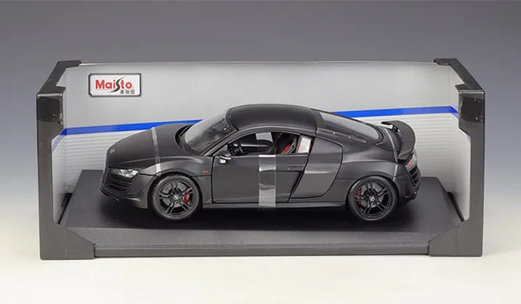 [Maisto] 1:18 Audi 2006 R8 GT Black Model Car Die-Cast