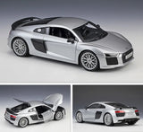 [Maisto] 1:18 Audi 2015 R8 Type 4S Blue Model Car Die-Cast