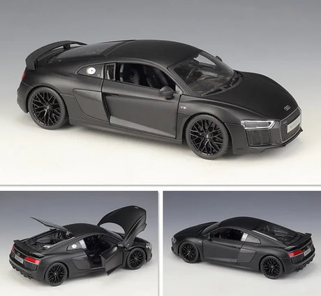 [Maisto] 1:18 Audi 2015 R8 Type 4S Blue Model Car Die-Cast