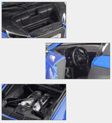 [Maisto] 1:18 Audi 2015 R8 Type 4S Blue Model Car Die-Cast