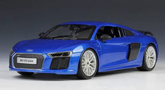 [Maisto] 1:18 Audi 2015 R8 Type 4S Blue Model Car Die-Cast