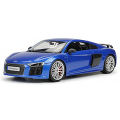 [Maisto] 1:18 Audi 2015 R8 Type 4S Blue Model Car Die-Cast