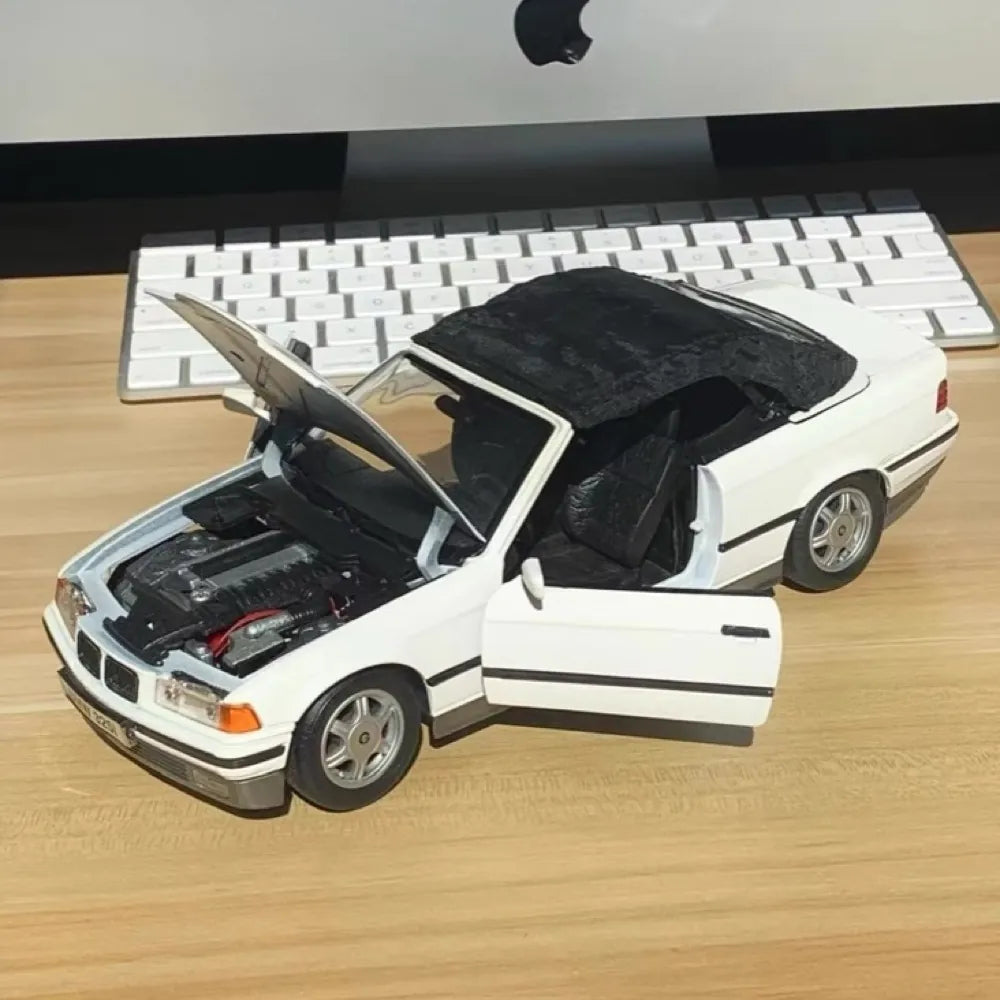 [Maisto] 1:18 BMW 1993 325i E36 Cabriolet wit modelauto Die-Cast