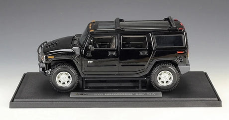 [Maisto] 1:18 Hummer 2003 H2 SUV Black Model Car Die-Cast