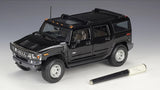 [Maisto] 1:18 Hummer 2003 H2 SUV Black Model Car Die-Cast