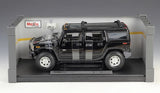 [Maisto] 1:18 Hummer 2003 H2 SUV Black Model Car Die-Cast