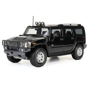 [Maisto] 1:18 Hummer 2003 H2 SUV Black Model Car Die-Cast