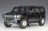 [Maisto] 1:18 Hummer 2003 H2 SUV Black Model Car Die-Cast
