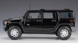 [Maisto] 1:18 Hummer 2003 H2 SUV Black Model Car Die-Cast