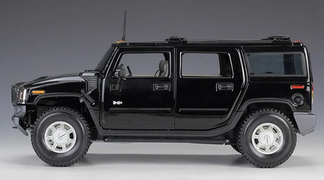 [Maisto] 1:18 Hummer 2003 H2 SUV Black Model Car Die-Cast