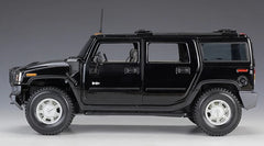 [Maisto] 1:18 Hummer 2003 H2 SUV Black Model Car Die-Cast
