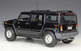 [Maisto] 1:18 Hummer 2003 H2 SUV Black Model Car Die-Cast