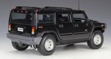 [Maisto] 1:18 Hummer 2003 H2 SUV Black Model Car Die-Cast