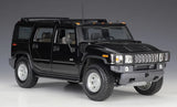 [Maisto] 1:18 Hummer 2003 H2 SUV Black Model Car Die-Cast
