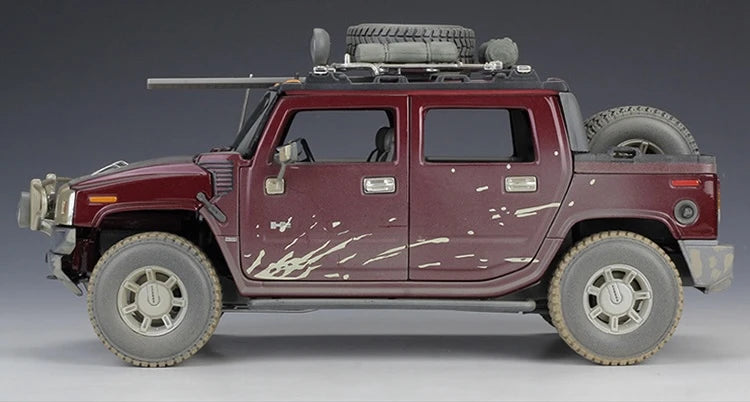 [Maisto] 1:18 Hummer 2005 H2 SUT Red Model Car Die-Cast