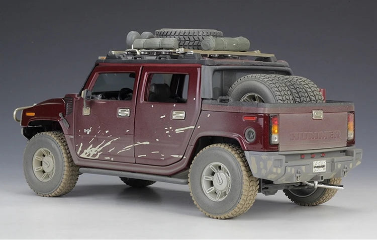 [Maisto] 1:18 Hummer 2005 H2 SUT Red Model Car Die-Cast