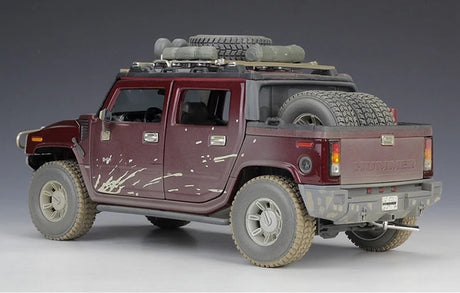 [Maisto] 1:18 Hummer 2005 H2 SUT Red Model Car Die-Cast