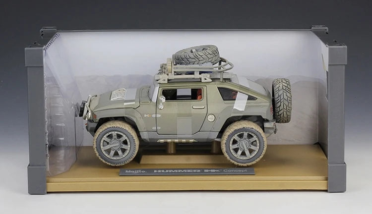 [Maisto] 1:18 Hummer 2008 HX Concept Gray Model Car Die-Cast
